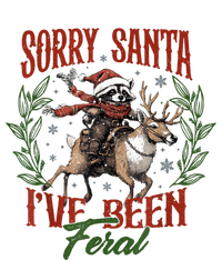 Raccoon Christmas Holiday Sorry Santa Ive Been Feral T-Shirt