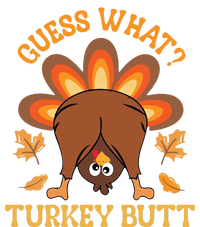 Guess What Turkey Butt Funny Thanksgiving Kids Hoodie