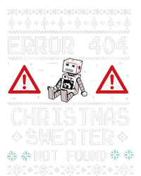 Ugly Sweater Not Found Error 404 Computer Funny Christmas Impact Tech Backpack