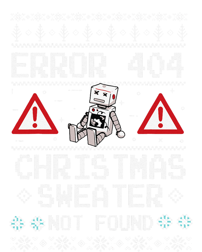 Ugly Sweater Not Found Error 404 Computer Funny Christmas Impact Tech Backpack