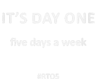 Rto5 ItS Day One Five Days A Week Performance Sprint T-Shirt