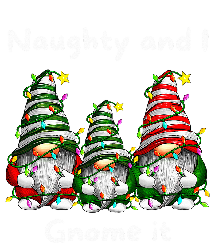 Naughty And I Gnome It Christmas Family Matching Pjs Gnome Hoodie