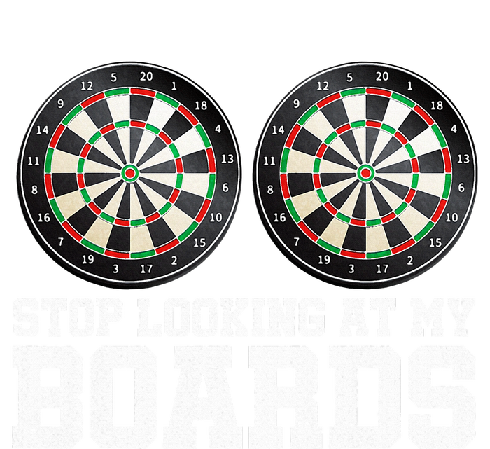 Stop Looking At My Board Dart Player Darting Dartboard 180 Ladies Essential Flowy Tank