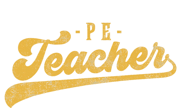 Pe Teacher Cute Vintage Graphic Physical Education Teacher T-Shirt