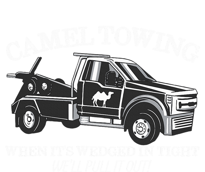 Camel Towing Inappropriate Humor Adult Humor Camel Towing Tie-Dye T-Shirt