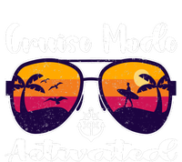 Cruise Mode Activated Vacation Funny Family Matching Group Cropped Pullover Crew