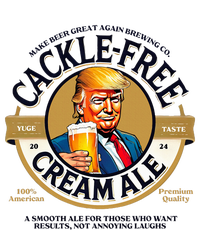 Funny Trump Cackle Free Cream Ale Beer Pun Yupoong Adult 5-Panel Trucker Hat