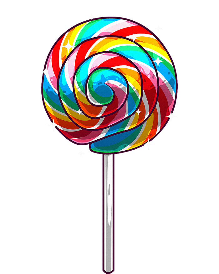 Cute Lollipop Design Lollipop Candy Lover T-Shirt