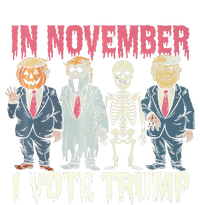 In November I Vote Trump Funny Halloween Political T-Shirt