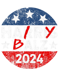 Funny Harris Walz 24 Hairy Balz 2024 Democratics Vote T-Shirt