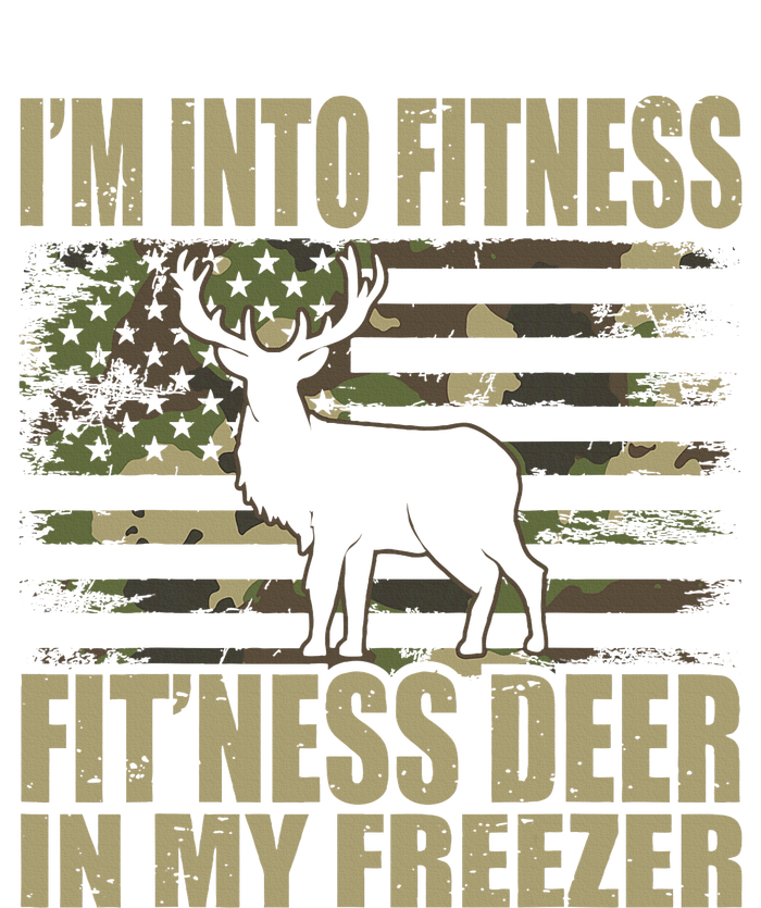 Hunting IM Into Fitness FitNess Deer In My Freezer Womens CVC Long Sleeve Shirt