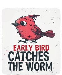 Funny Red Early Bird Costume For Worm Idiom Speech Lovers T-Shirt