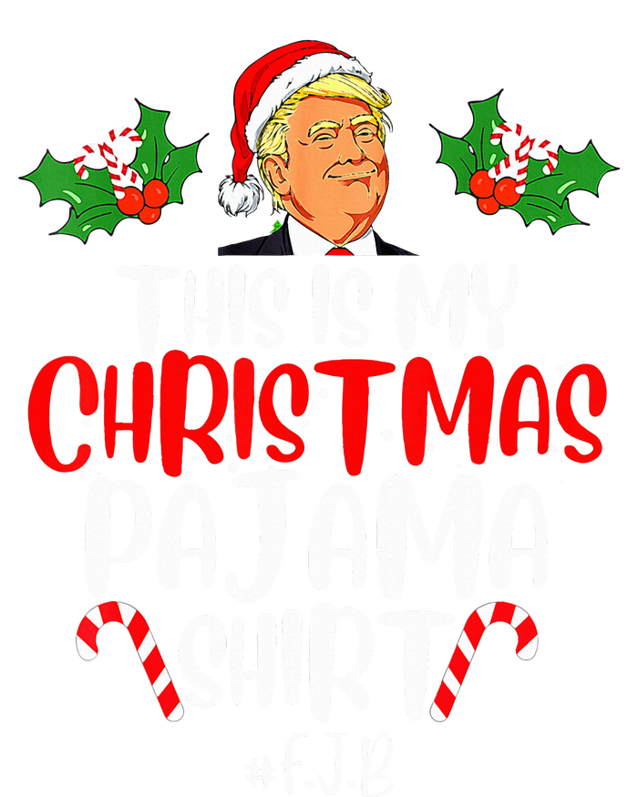 Donald Trump Santa This Is My Christmas Pajama Valucap Bio-Washed Visor