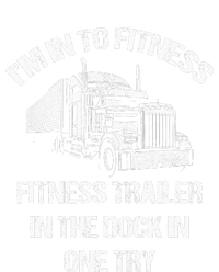 Semi Truck Driver I´M Into Fitness Trucker 16 in Basic Backpack