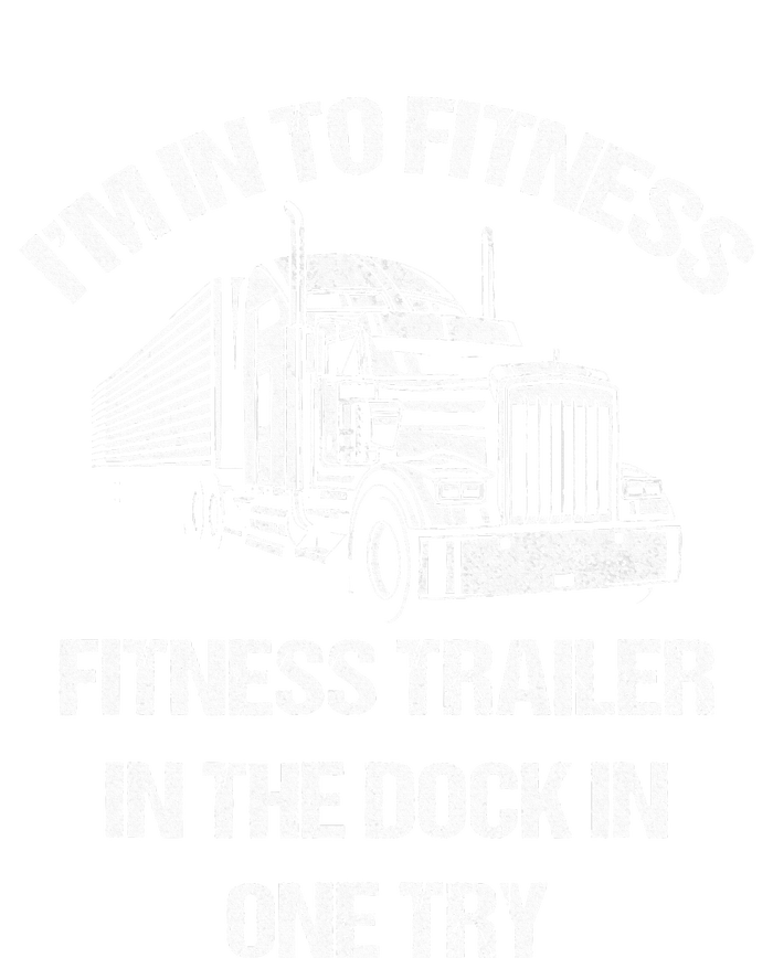 Semi Truck Driver I´M Into Fitness Trucker 16 in Basic Backpack