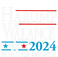 Harump Wallace 2024 Harris Trump Walz Vance T-Shirt