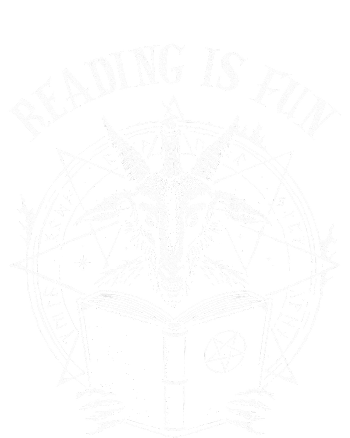 Reading Is Fun Baphomet Goat Tank Top