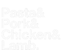 The Art Of Pasta Pork Chicken & Lamb Sweatshirt