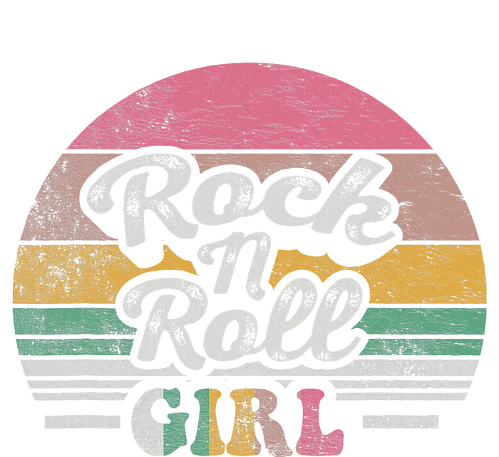 Vintage Retro Rock N Roll Girl T-Shirt