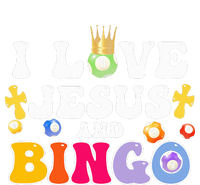 I Love Jesus And Bingo Christian Cross Board Games T-Shirt