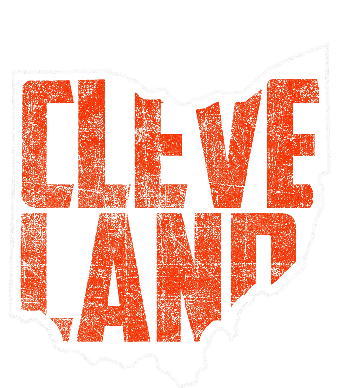 Cleveland Ohio Retro Souvenir Kids Tie-Dye T-Shirt