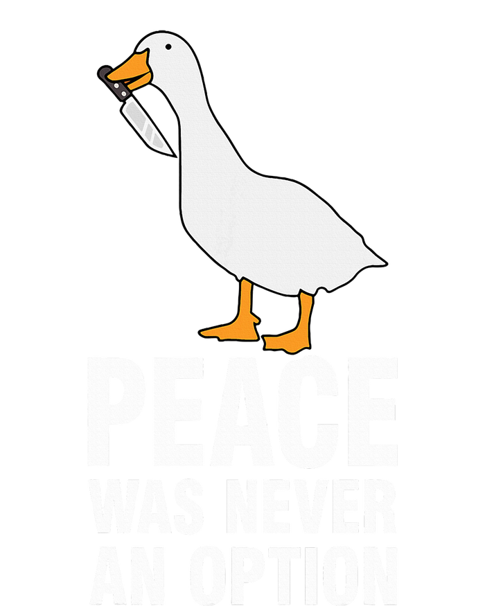 Peace Was Never An Option Geese Meme Toddler Sweatshirt