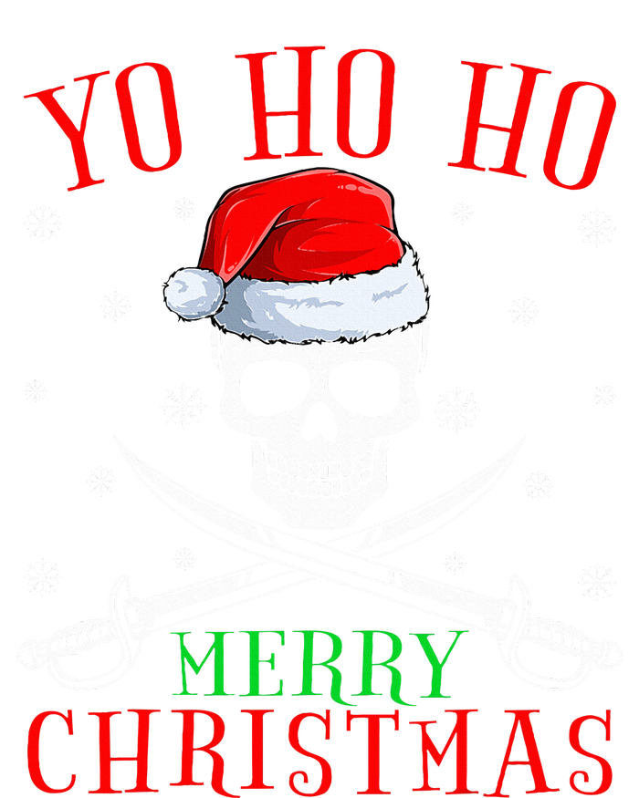 Pirate Lover Matching Santa Yo Ho Ho Pirate Merry Christmas Baby Long Sleeve Bodysuit