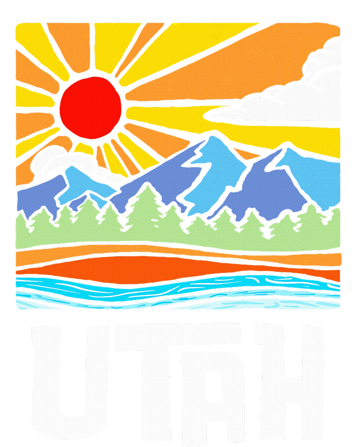 Utah Artistic Nature & Mountains T-Shirt