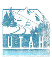 Vintage Utah Winter Snow Mountains Ski Lift Ut Toddler Sweatshirt