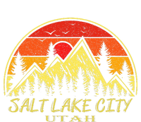 Vintage Salt Lake City Utah Ut Mountains Hiking Souvenir Ladies Essential Tank