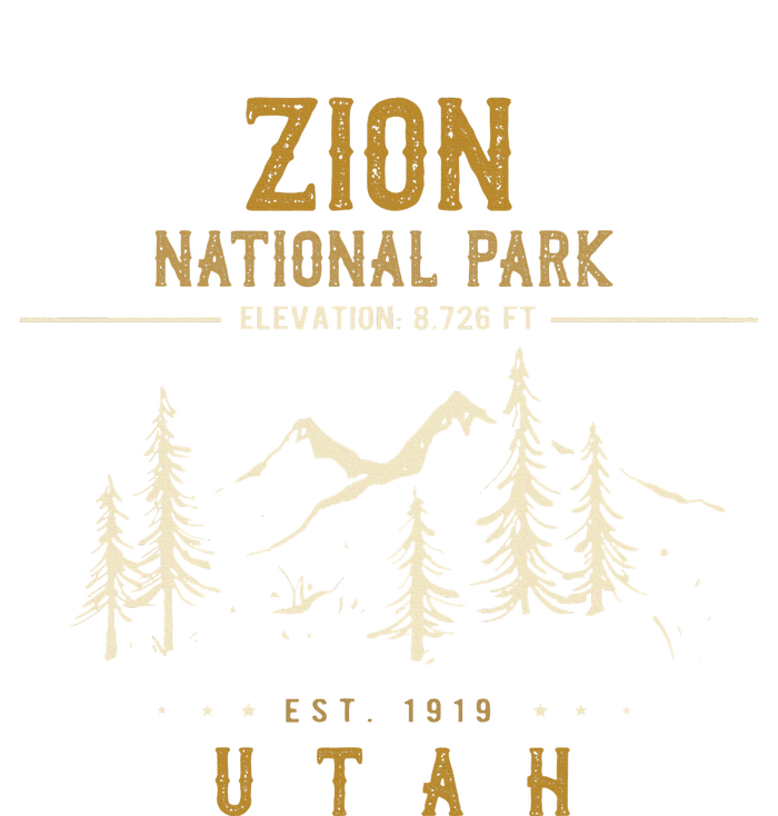 Zion National Park  Us Nationalpark In Utah T-Shirt