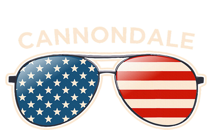 Cannondale Ct Vintage Us Flag Sunglasses Sustainable Bucket Hat