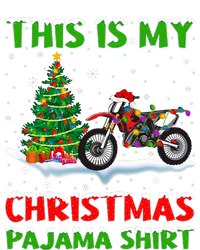 This Is My Christmas Pajama Dirt Bike Christmas Tall Sweatshirt