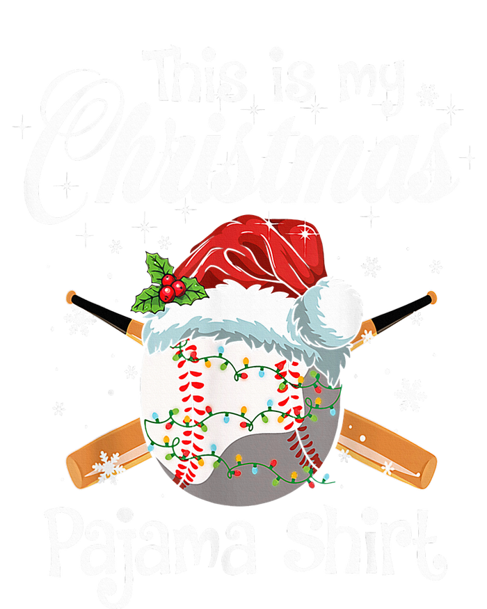 This Is My Christmas Baseball Pajama T-Shirt