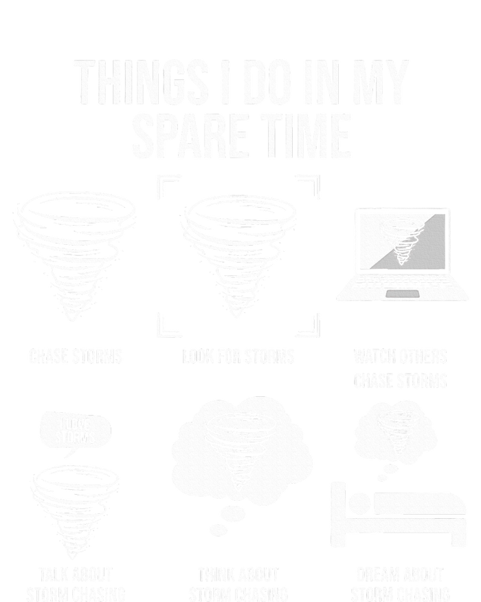 Things I Do In My Spare Time Tornado Storm Chaser Performance Sprint T-Shirt