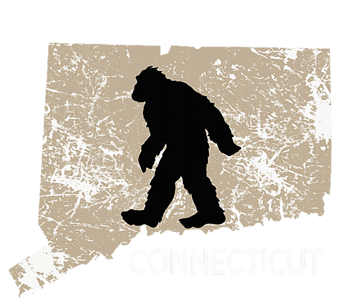 Funny Bigfoot I Believe Loves Connecticut Ct Sasquatch Canvas