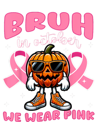 Breast Cancer Awareness For Girl Boy Halloween Pumpkin Baby Long Sleeve Bodysuit