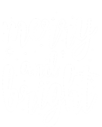 Merry And Bright Festive Christmas Holiday T-Shirt