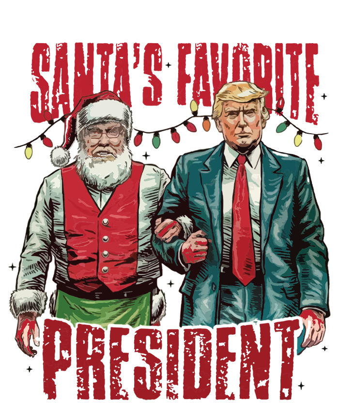 SantaS Favorite President Ladies Long Sleeve Shirt