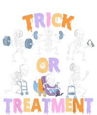 Trick Or Treatment Pt Physical Therapy Therapist Halloween Insulated Varsity Jacket