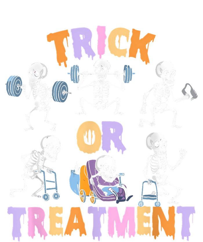 Trick Or Treatment Pt Physical Therapy Therapist Halloween Insulated Varsity Jacket