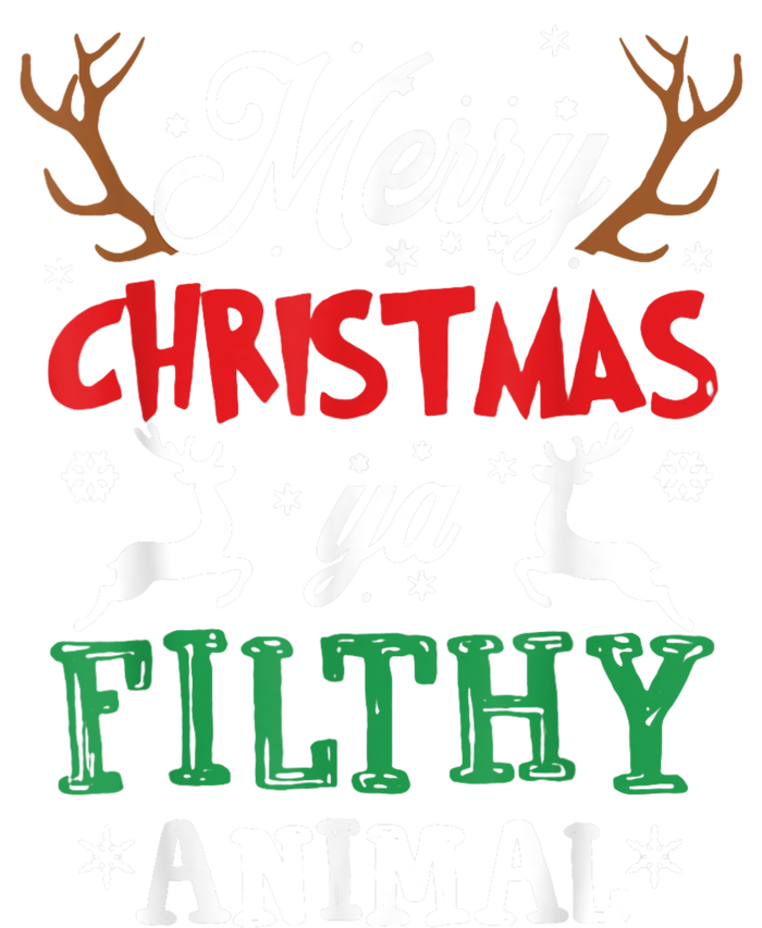 Merry Christmas Animal Filthy Ya Zip Tote Bag