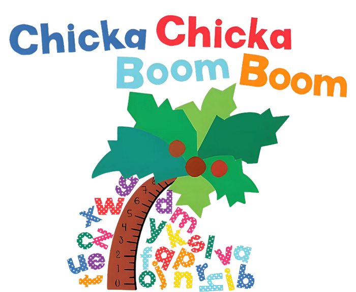 Chicka Chicka Boom Boom Costume Halloween Decorations Gifts Women's Tri-Blend 3/4-Sleeve Raglan Shirt