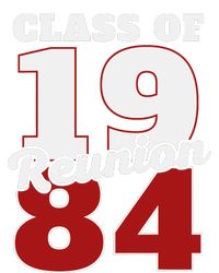 Reunion 1984 Class Of 1984 Reunion 84 Graduation 1984 Womens Funnel Neck Pullover Hood