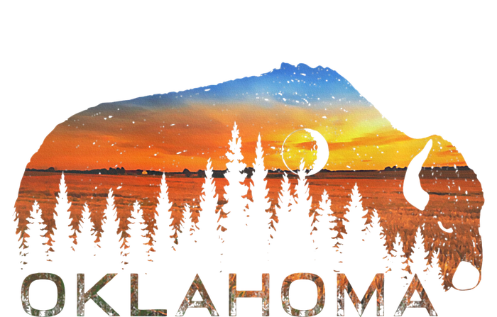 Oklahoma Sunset Buffalo T-Shirt