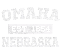 Omaha Nebraska T Est. 1854 Distressed Poster