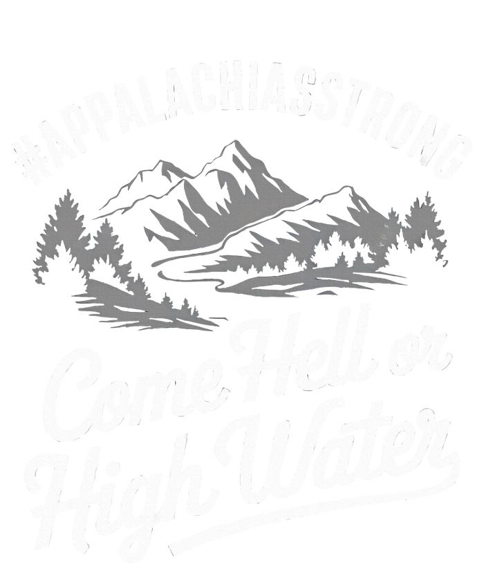 Appalachia Strong Come Hell Or High Water Mountain Softstyle Adult Sport Polo