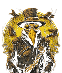 Trust Me IM A Doctor Gothic Plague Doctor Steampunk Style Daily Commute Backpack