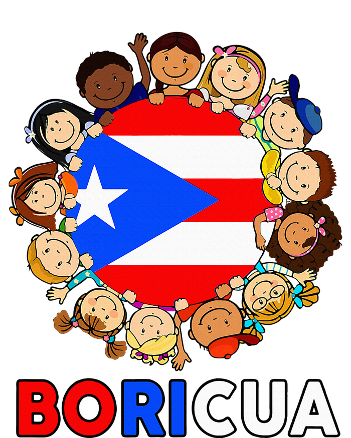 Puerto Rican Flag Boricua Hispanic Heritage Rico T-Shirt