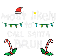 Christmas Likely Call Santa Bruh Xmas Family Womens Funnel Neck Pullover Hood